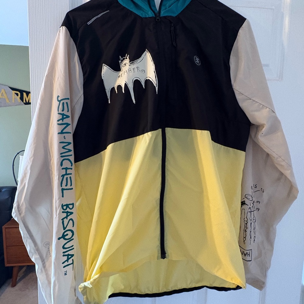 Jean-Michel Basquiat Colorblock Jacket